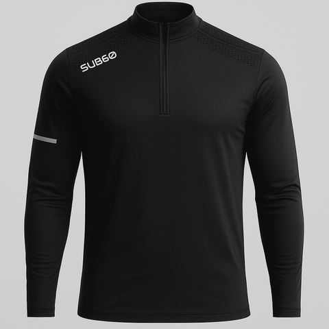 TRACK TECH 1/4 ZIP - SHADOW