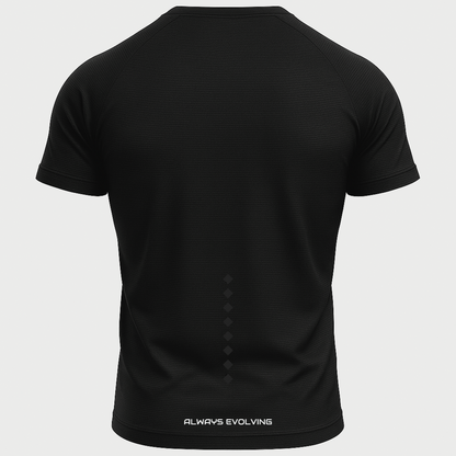 VELOCITY TRAINING TEE - CARBON BLACK