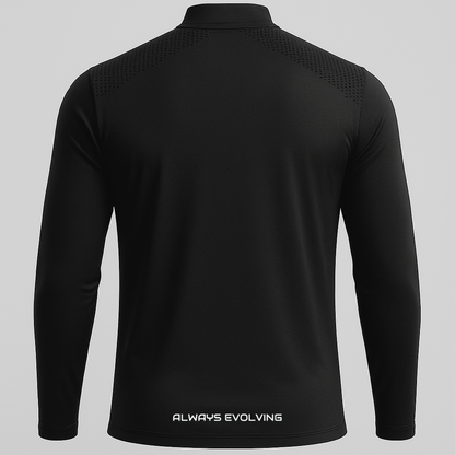 TRACK TECH 1/4 ZIP - SHADOW
