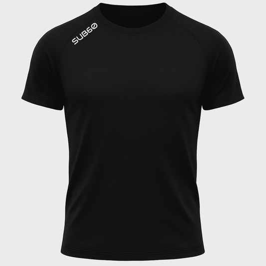 VELOCITY TRAINING TEE - CARBON BLACK