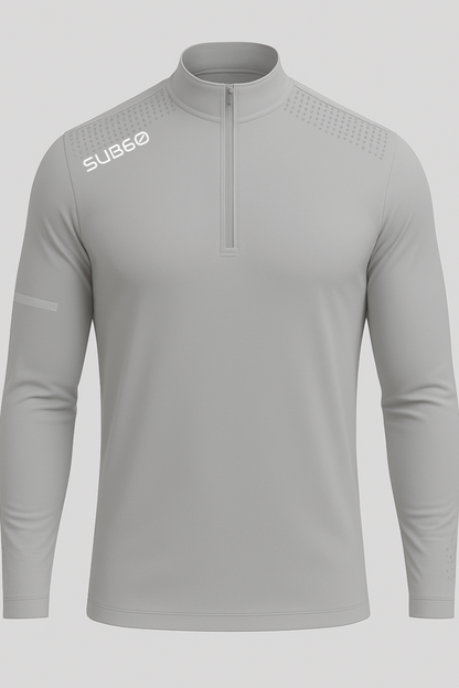 TRACK TECH 1/4 ZIP - STONE