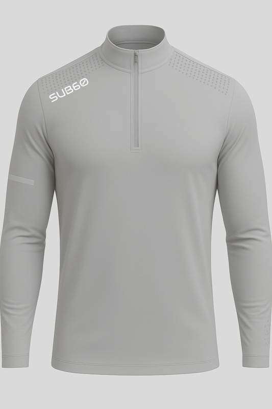 TRACK TECH 1/4 ZIP - STONE