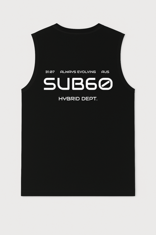 FOUNDATION MUSCLE TEE - BLACKOUT